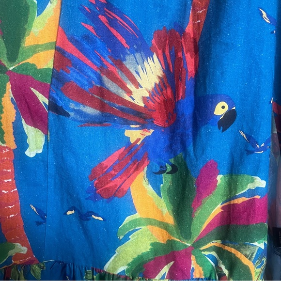 NWT House of Harlow 1960 Tropical Print Maxi Dress Size Small - Picture 4 of 10